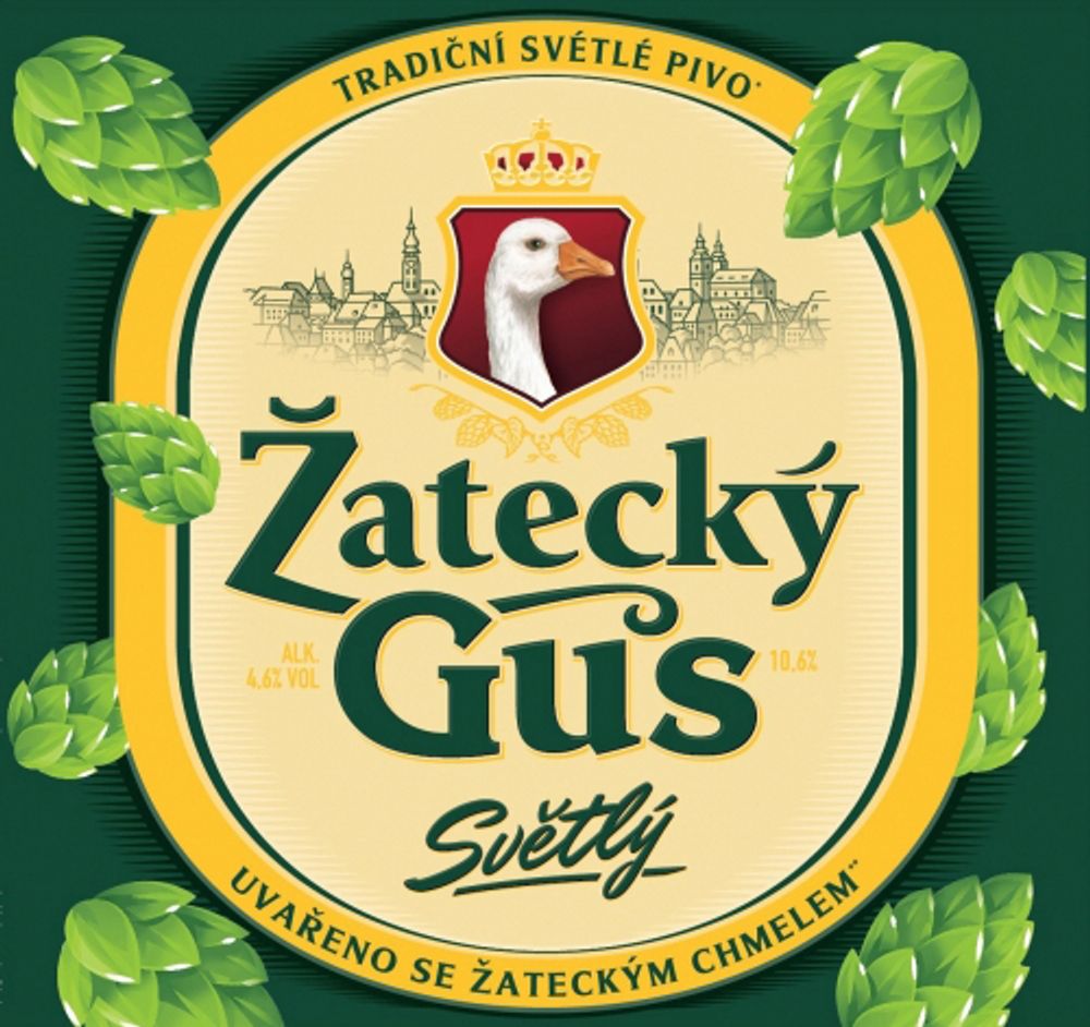Пиво Жатецкий Гусь Светлое / Zatecky Gus Svetle 30л - кег