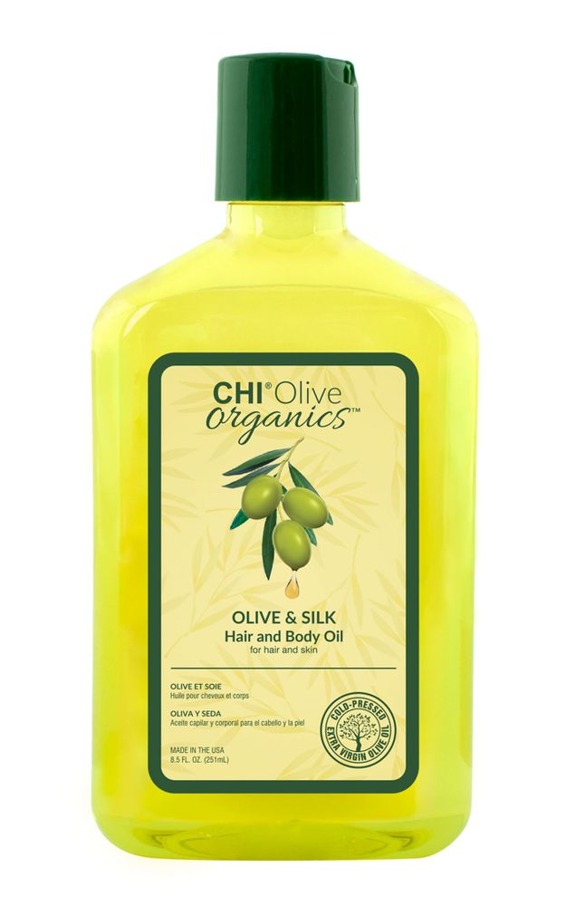 CHI Olive Organics Olive &amp; Silk Hair and Body Oil 251 ml