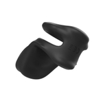 Стимулирующая насадка на пенис и мошонку (Цвет: черный)