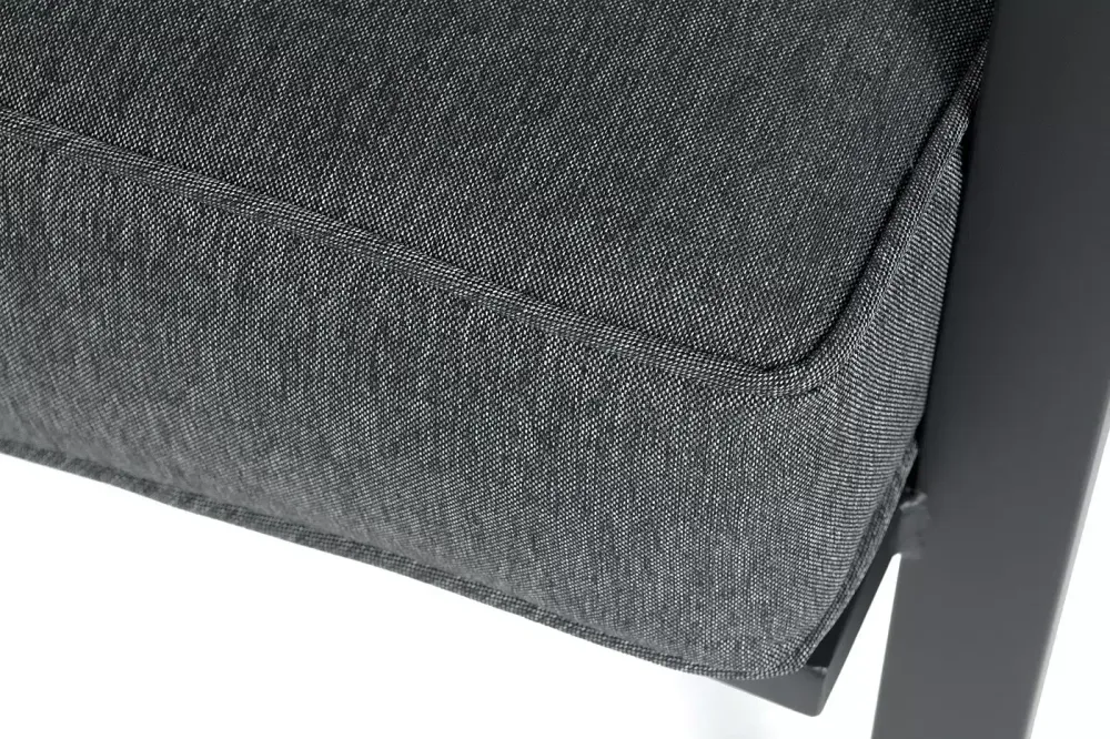 "Крокус" лаунж-зона 5-местная из алюминия, цвет темно-серый