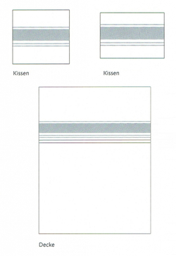 Наволочка 40х40 Christian Fischbacher Luxury Nights New Romance 356-351 Швейцария схема