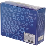 Гирлянда для дома СЕТКА ш1,5* в1,5м 120 ламп LED, прозр.пров.,8 реж, IP-20, Синий