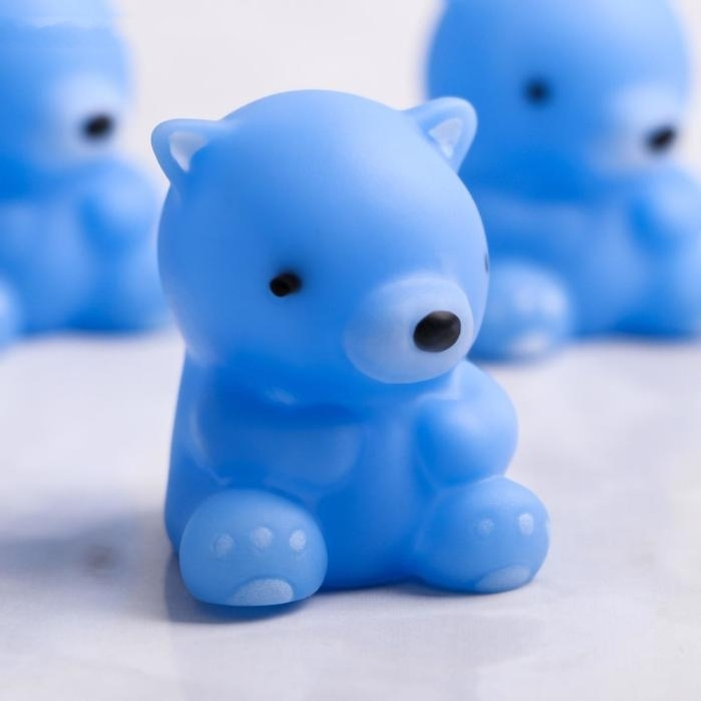 2300085 Набор для ванной «Мишки»: мыльница, игрушки 3 шт, цвет МИКС