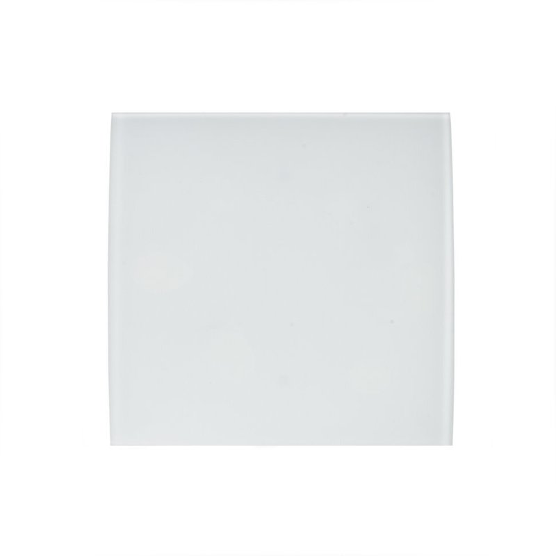 Вытяжной сверхмощный вентилятор ММ-Р 06 стекло овал 169 м³/час с обратным клапаном белый матовый