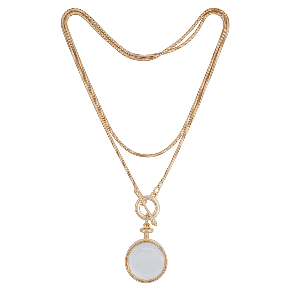 Колье Fiore Luna Crystal Drop LN5134 RG