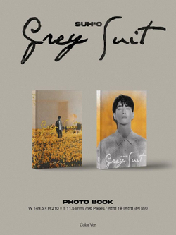 Альбом SUHO - Grey Suit 2nd Mini Album PHOTO BOOK 2 Version SET