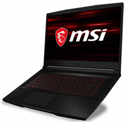 Ноутбук MSI GF63 Thin 10SC-634XRU (9S7-16R512-634) Core i7 10750H 16Gb SSD512Gb NVIDIA GeForce GTX 1650 4Gb 15.6" IPS FHD (1920x1080)  WiFi BT Cam Free DOS black