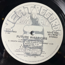 Винтажная виниловая пластинка LP Atomkraft Future Warriors (UK 1985)
