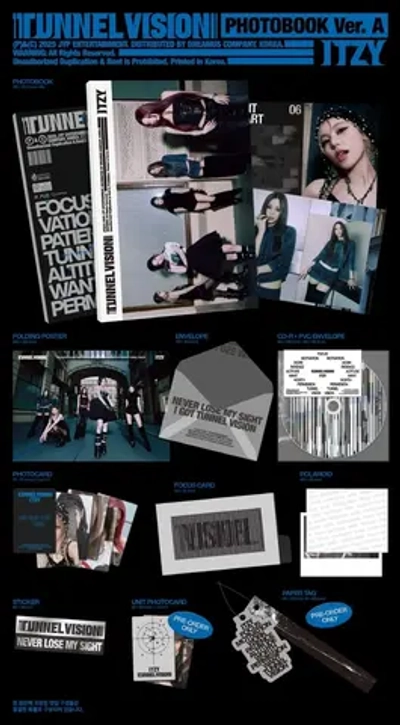 Альбом ITZY - TUNNEL VISION [Photobook ver.]