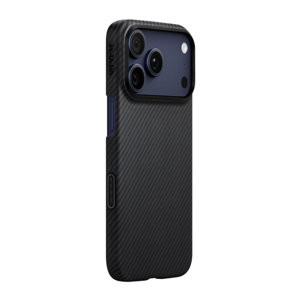 Арамидный чехол MagSafe PITAKA Classic PitaTap Edge Case для iPhone 17 Pro Ультратонкий чехол из арамидного волокна с сенсорной накладкой для Контроллера камеры