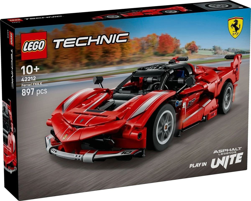 Лего Technic series 42212 "Гоночный автомобиль Ferrari FXX K"