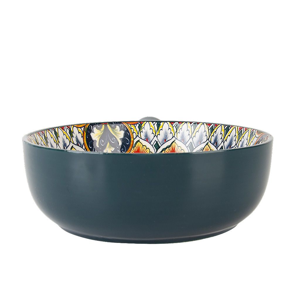 Кокотница с ручкой " " (зеленый) 21,5х16х5,8см (подарочная упаковка)