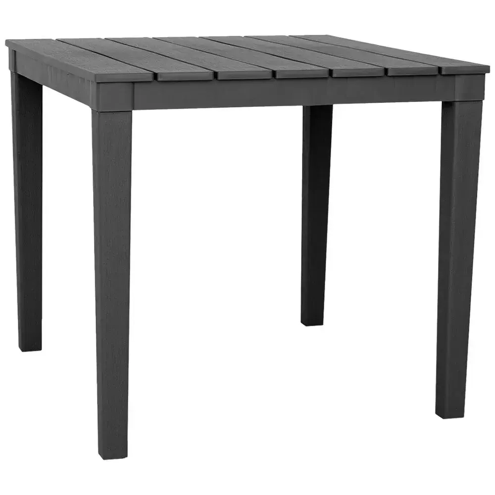 Стол Прованс квадратный 80см 4 ножки антрацит 800х800х715мм