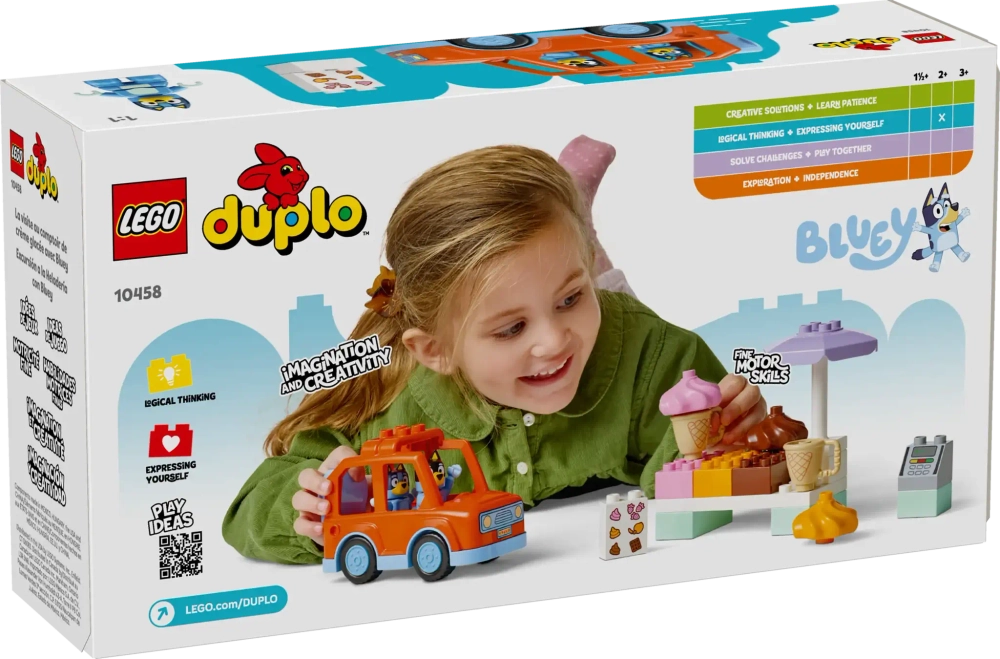 Конструктор LEGO Bluey 10458 Поездка за мороженым с Блуи