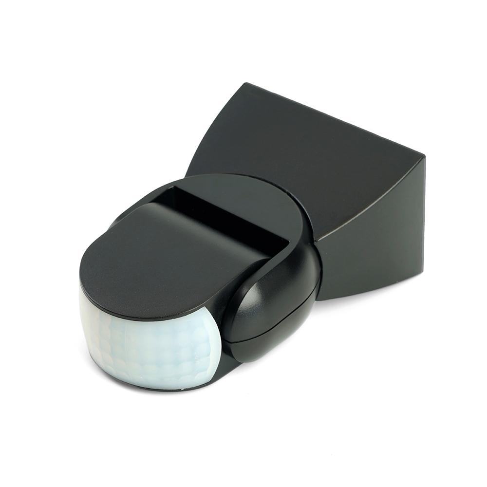 Датчик движения 1200W 12m 180° чёрный, SEN18