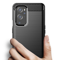 Чехол для смартфона OnePlus 9 Pro, серии Carbon (дизайн в стиле карбон) от Caseport