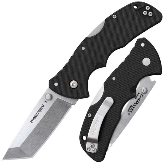 Складной нож Cold Steel 27BAT Mini Recon 1 Tanto c клинком из стали AUS-10A, рукоять GRN