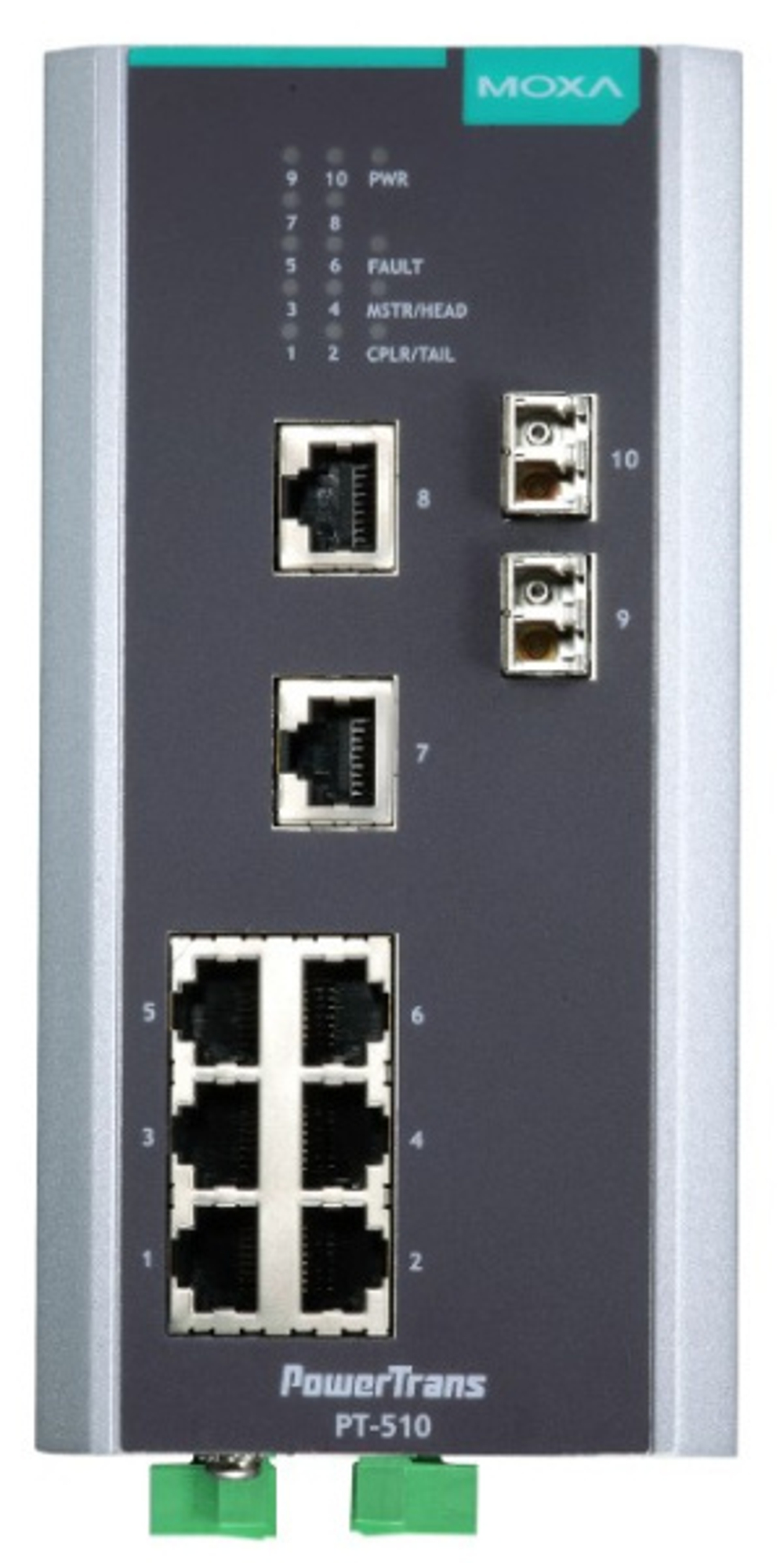 Коммутатор управляемый MOXA PT-510-MM-LC-HV