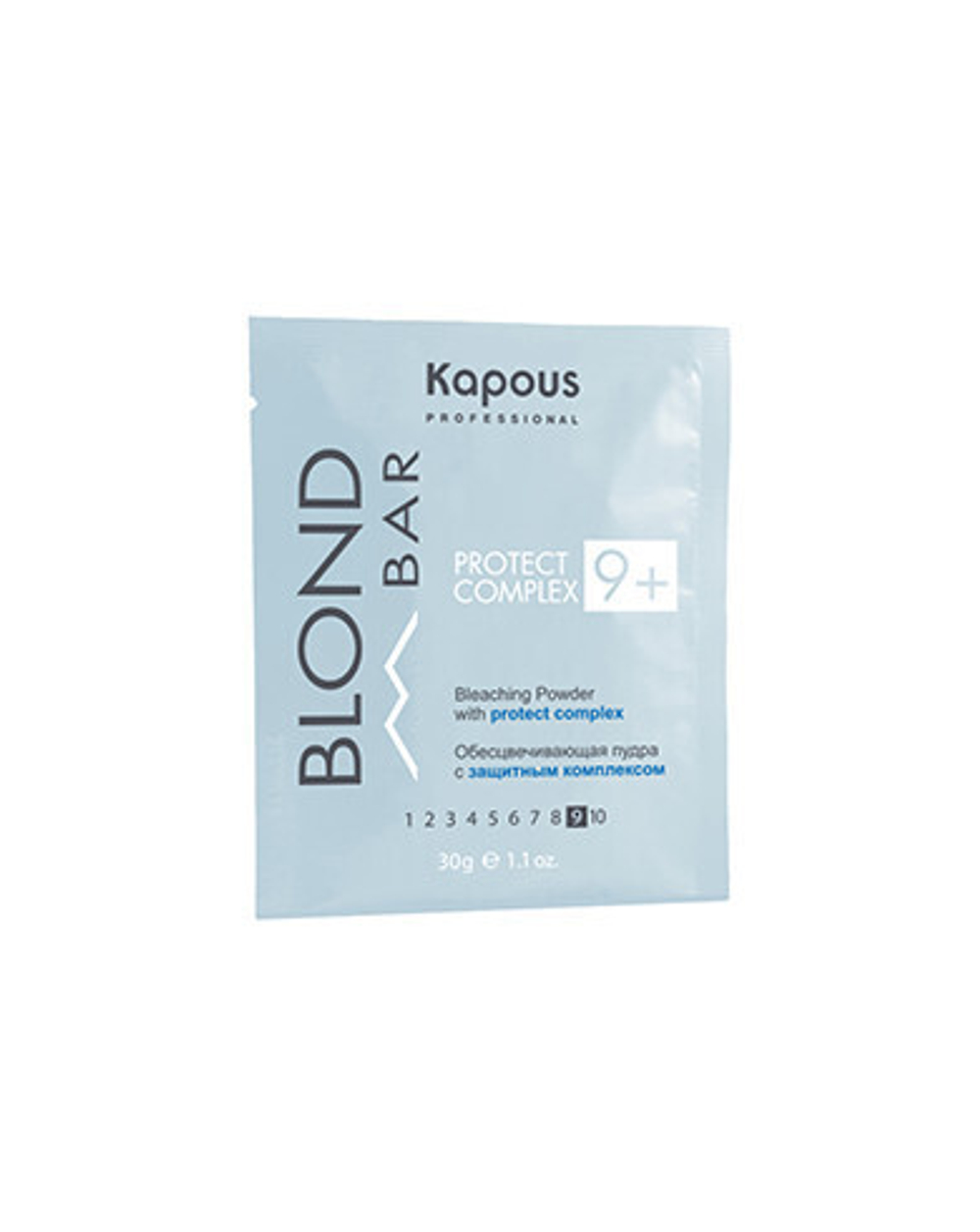 Обесцвечивающая пудра "Blond Bar" с защитн. комплексом 9+ Kapous 30г
