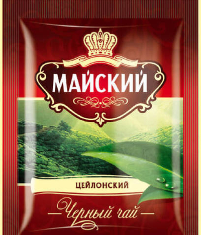 Чай в пакетиках Майский Цейлонский 200 шт