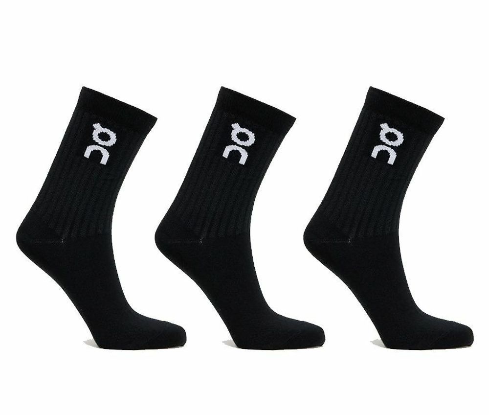 Теннисные носки ON Logo Socks 3P - черный
