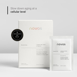 NOVOS, Novos Core, смесь для долголетия, для ежедневного приёма, апельсин, 30 пакетиков по 13 г (0,46 унции)