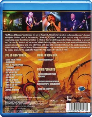 Nazareth / No Means Of Escape (Blu-ray)