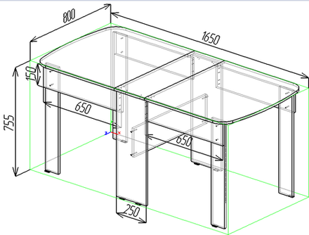 Стол-книжка МАМА Я СТ-03, Белый