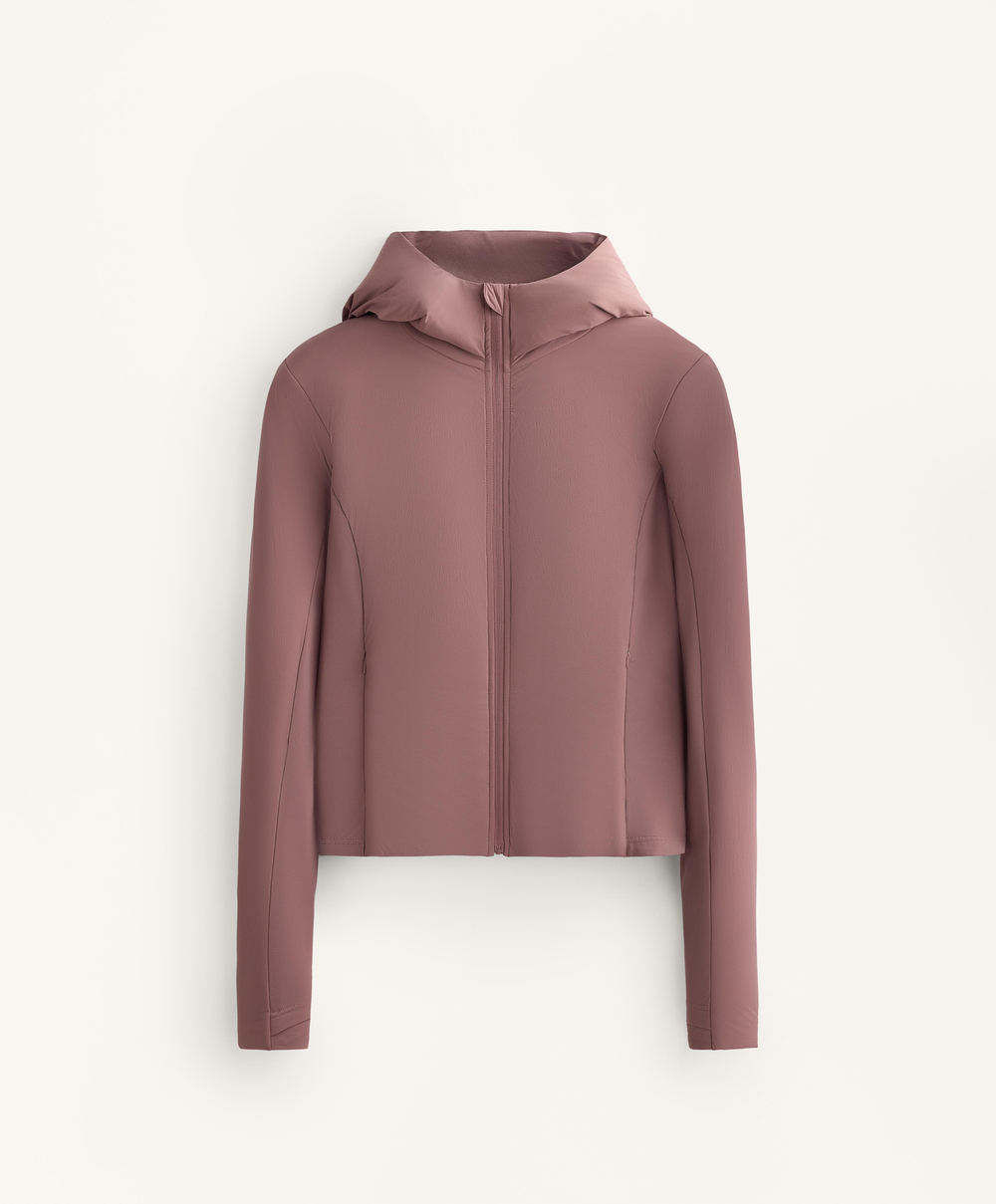 Oysho Высокотехнологичная утепленная куртка FELLEX® Volcanic, бледно-розовый