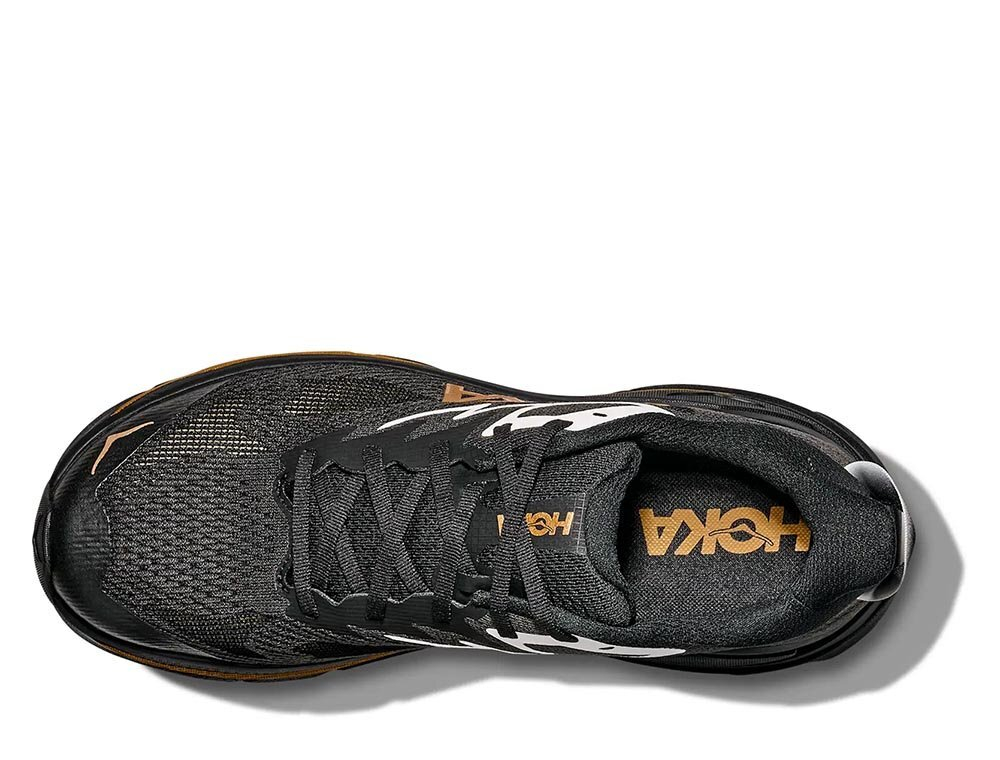 Кроссовки для бега мужские Hoka Challenger ATR 8 Черно-Золотые