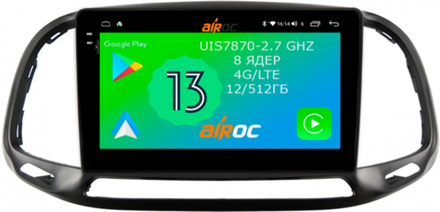 Магнитола для FIAT Doblo 2015+ - Airoc 2K AU-1504 Android 13, TS20, 12/512Гб, SIM-слот