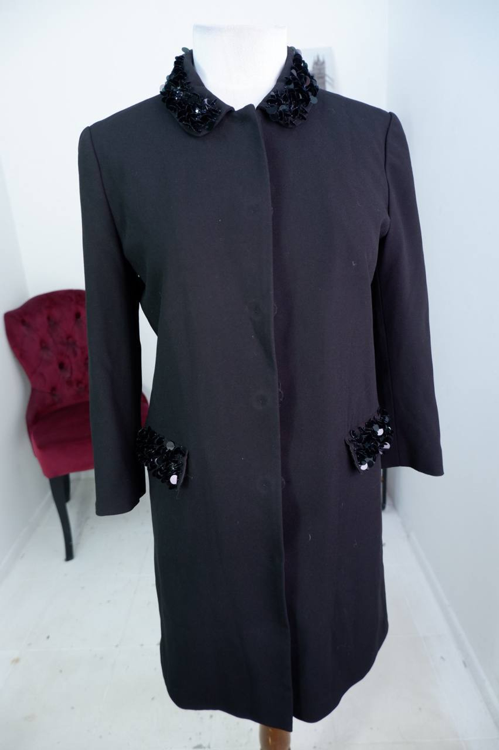 Пальто Steffen Schraut с красивым воротником, маркировка 38, визуально 44 размер