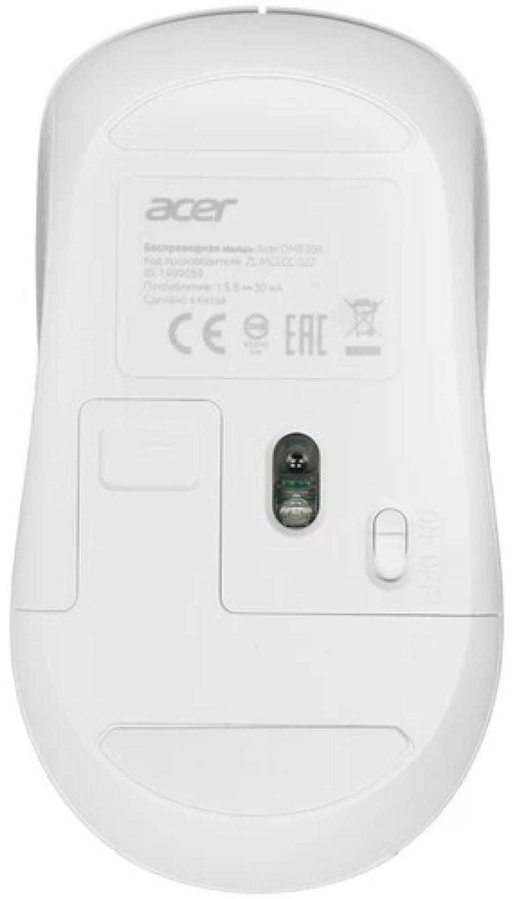 Мышь Acer OMR309 белый