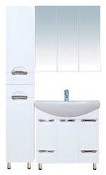 Пенал MISTY Лаванда - 35 левый белый