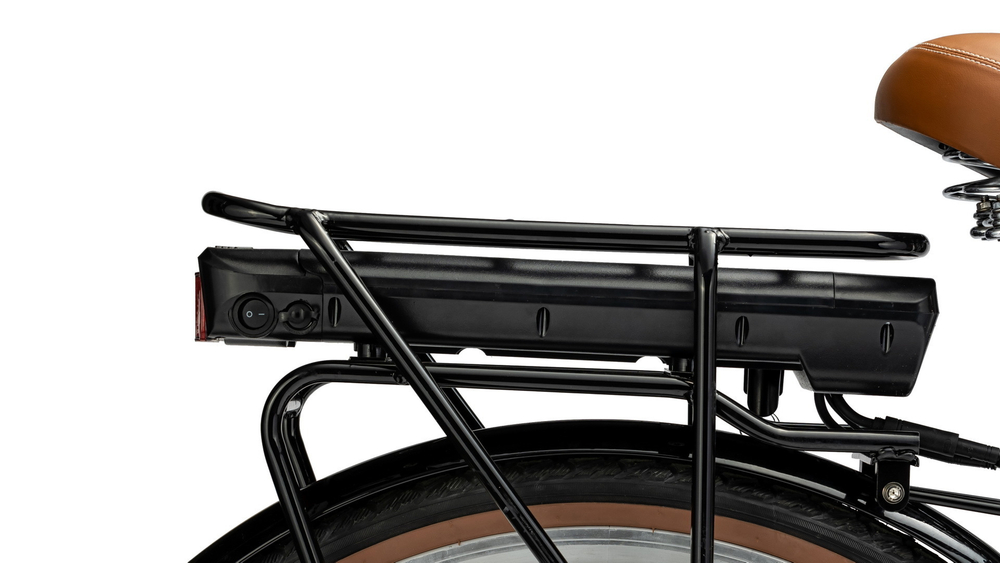Электровелосипед 27.5" TIMETRY D905 7ск. 36V 10.4AH  бежевый