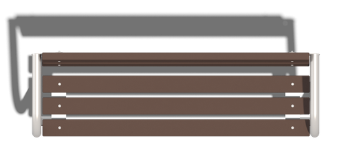 Диван парковый Брюссель, длина 1,5 м