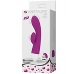 Вибратор с стимулятором клитора Eli