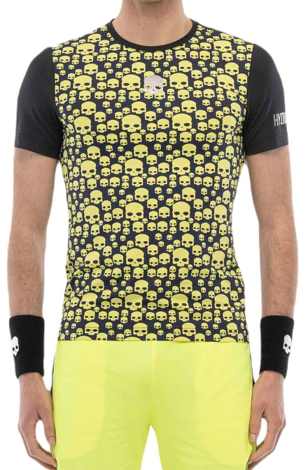 Мужская теннисная футболка Hydrogen Multicons Tech - разноцветный