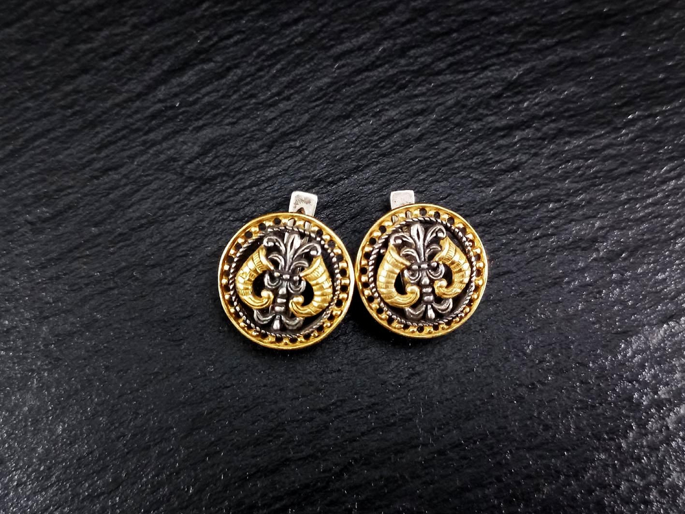 Серьги "Рога изобилия"