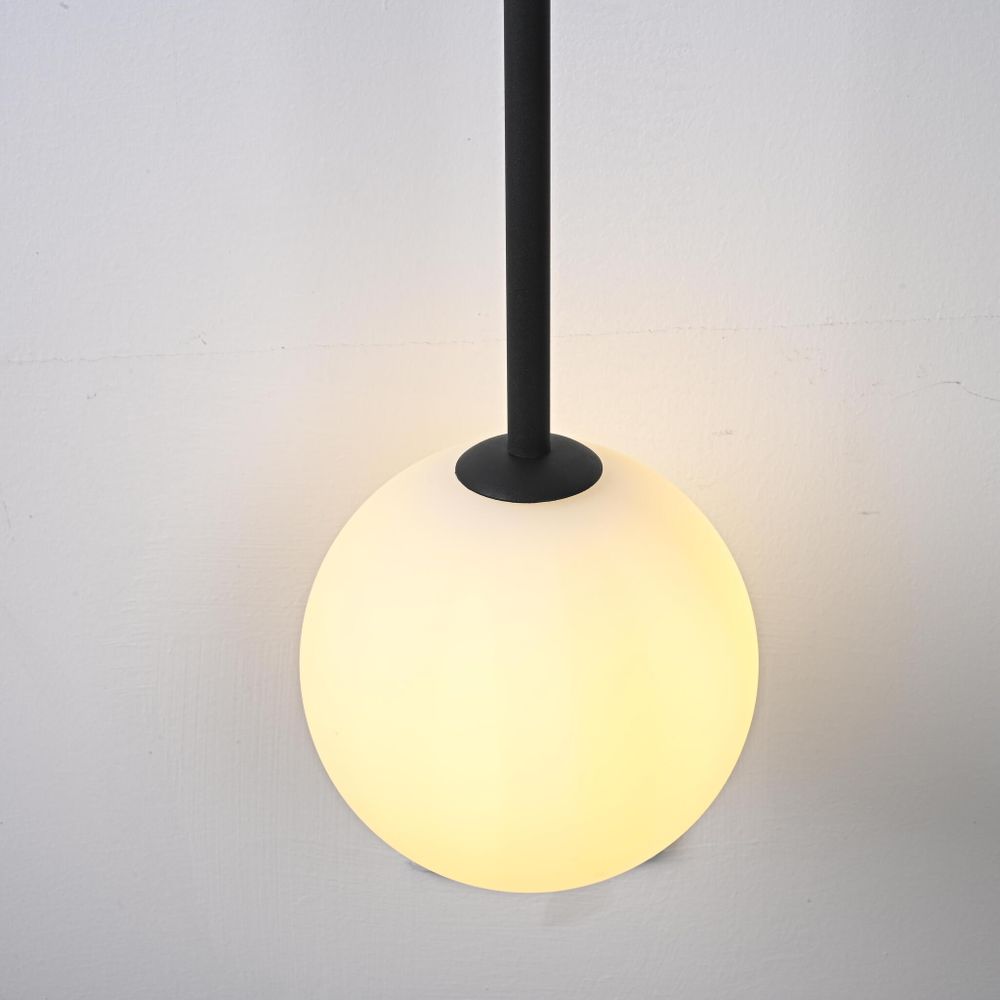 Настенный Светильник Lines Ball 150 Black By Imperiumloft