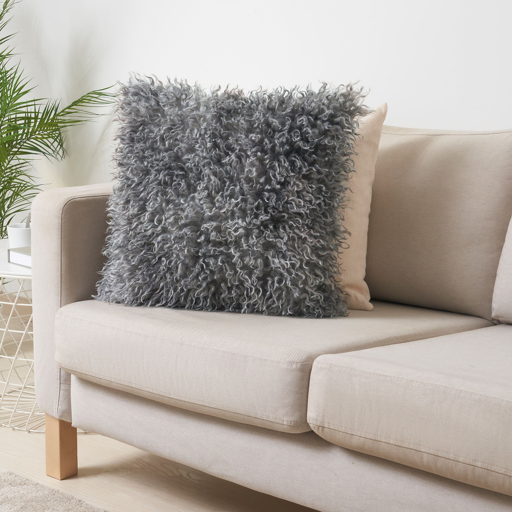 Чехол на подушку IKEA VAGVISARE, Серый, 50x50 см