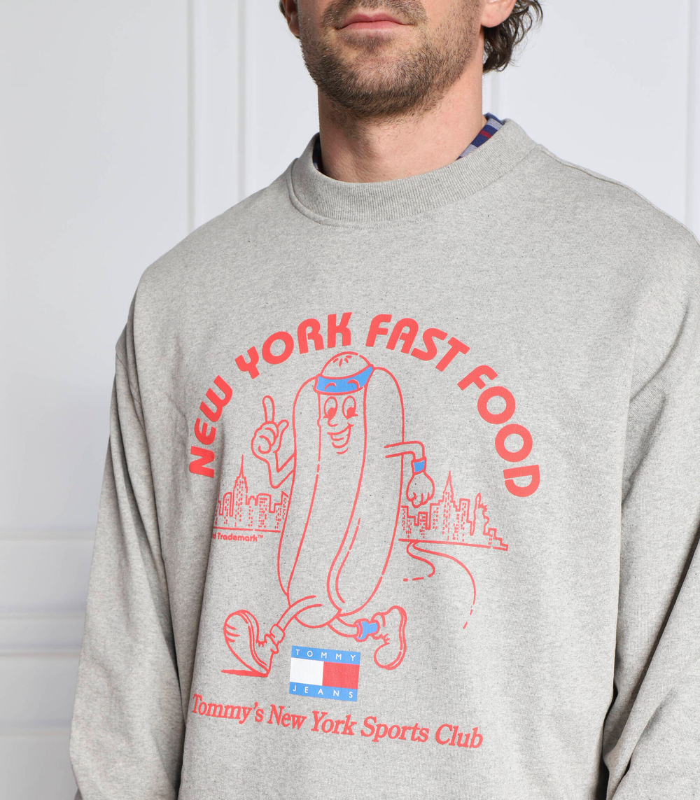 Худи tjm rlxd sport Tommy Jeans - серый(DM0DM15812)