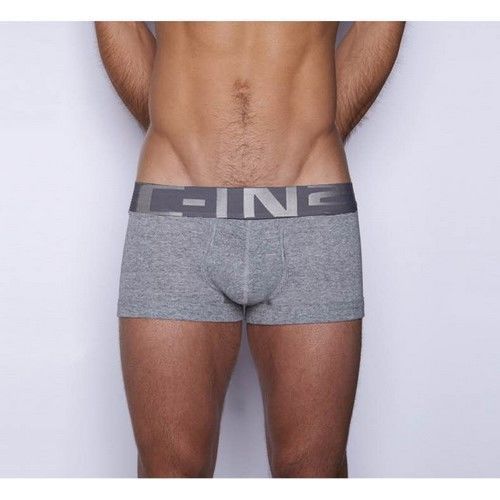 Мужские трусы боксеры серые с широкой резинкой С-IN2 Boxer Grey