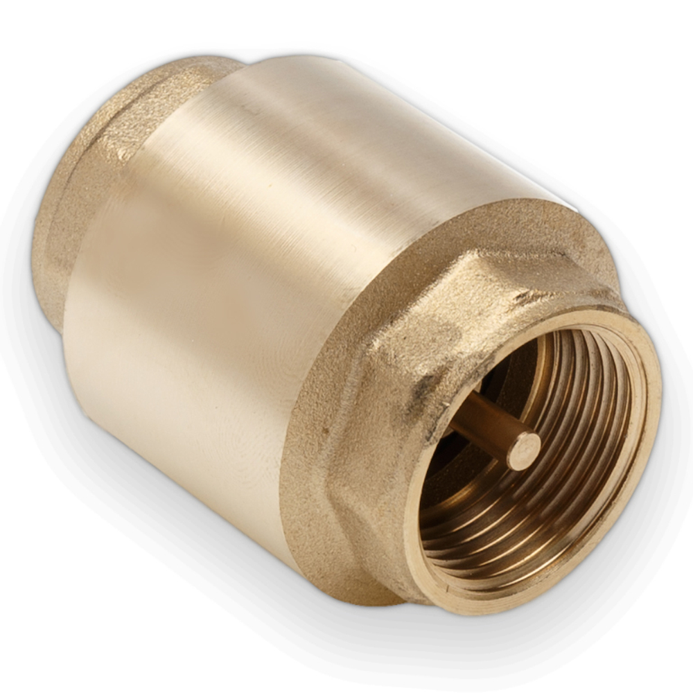 Клапан обратный с латунным сердечником 3/4"