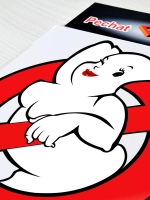 Наклейка - ЗНАК девушка