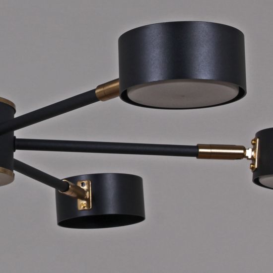 06660-0.3-06 BK+COP GX53 светильник потолочный