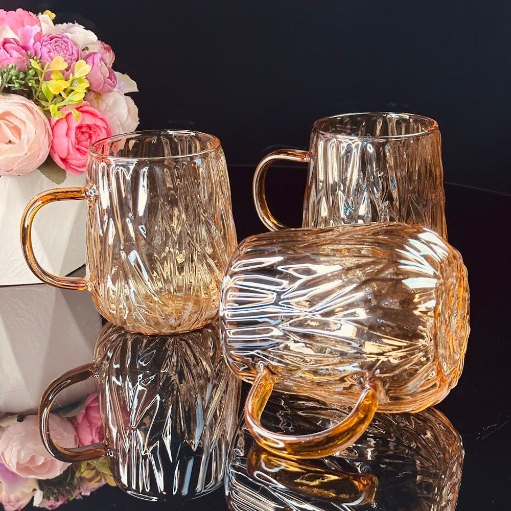 Lenardi 160-272 Набор из 6 кружек 460мл в под.уп.(х12)Стекло