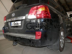 Фаркоп оцинкованный Galia T070A для Toyota Land Cruiser 200 2008-, Lexus LX 2008-(паспорт и сертификат в комплекте)(без электрики)