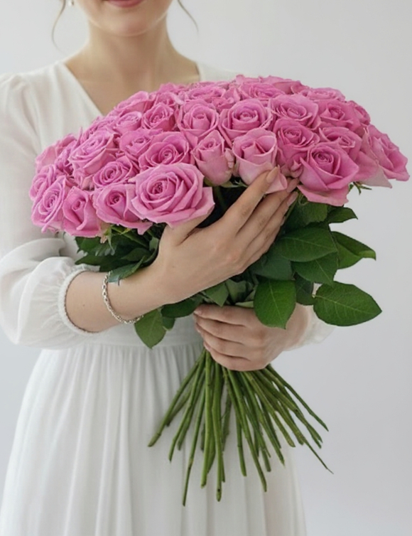 Букет Розовая нега