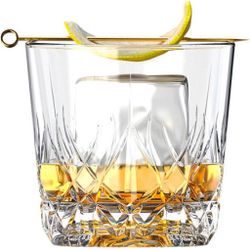 Стакан Олд Фэшн 320 мл "  Flow" d 9,5 см h9,1 см Ocean [6]